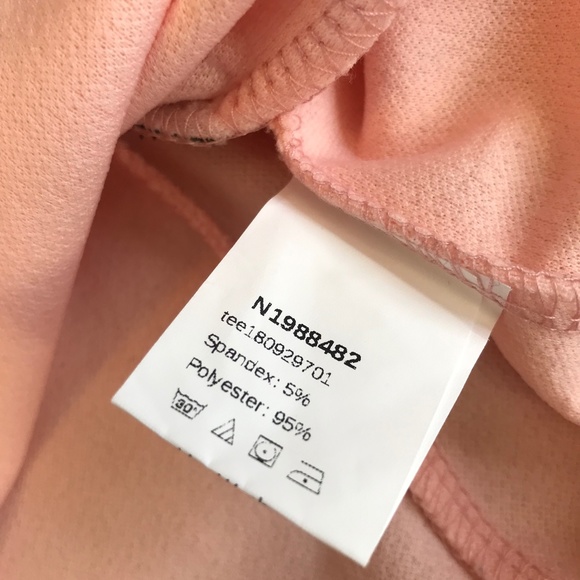 Pink long sleeve top with side lapels - Picture 8 of 8